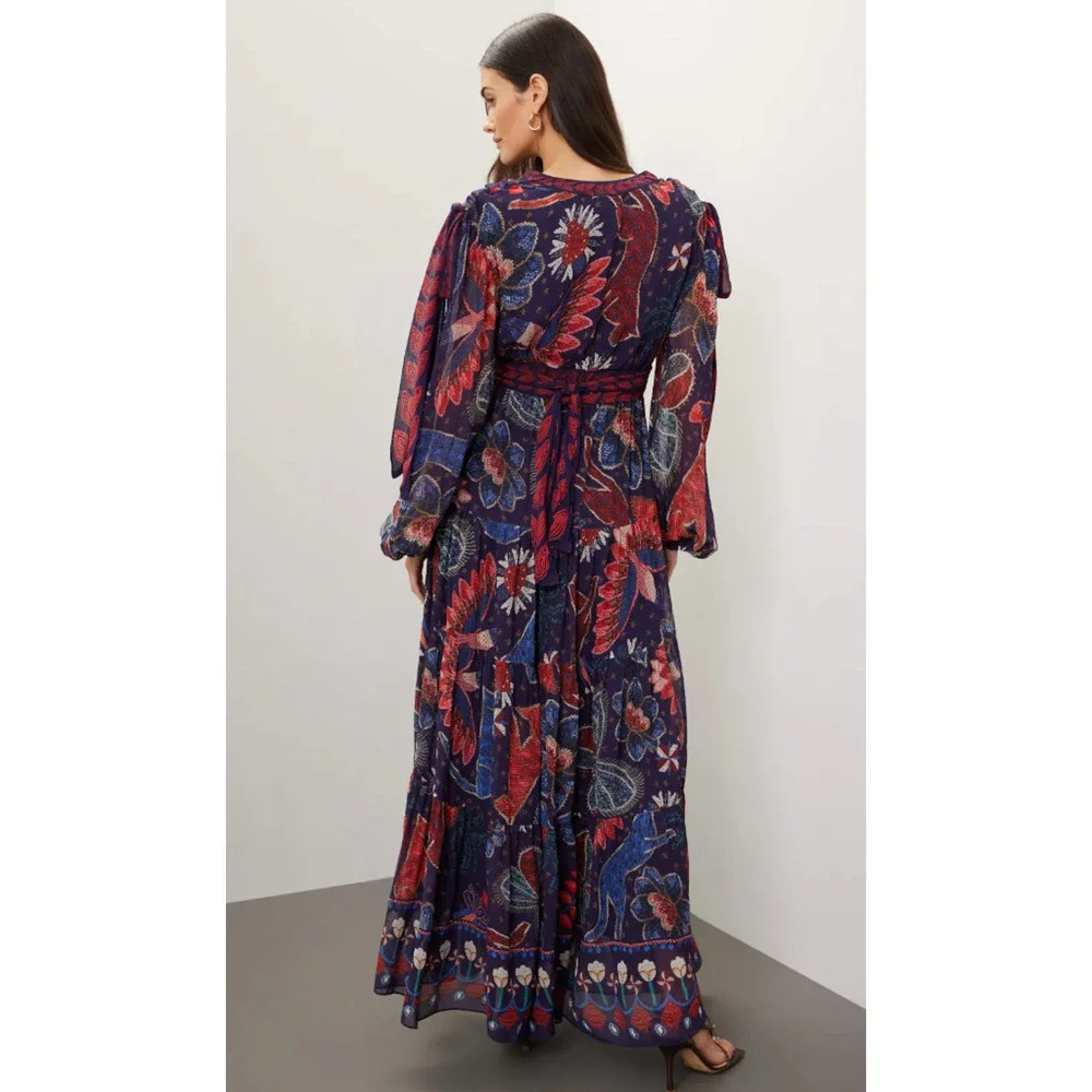 FARM Rio Tropical Shine Dress Size M - Picture 3 of 12